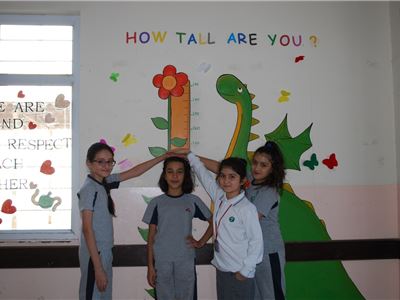 Suleimaniah Students Learn about Height